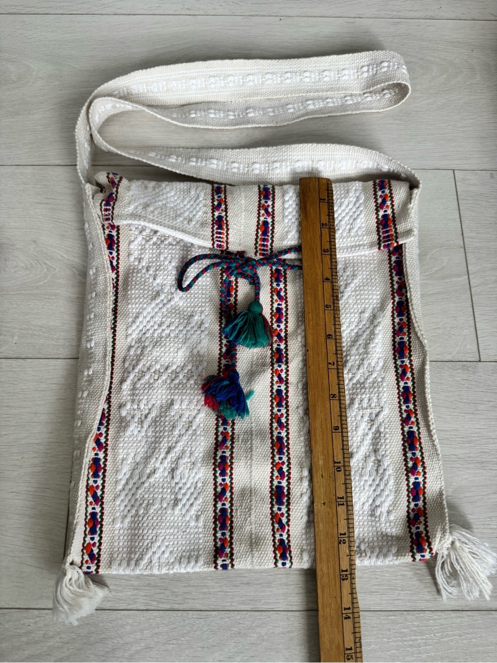 Mexican Boho Crossbody Purse Bag - Picture 5 of 5